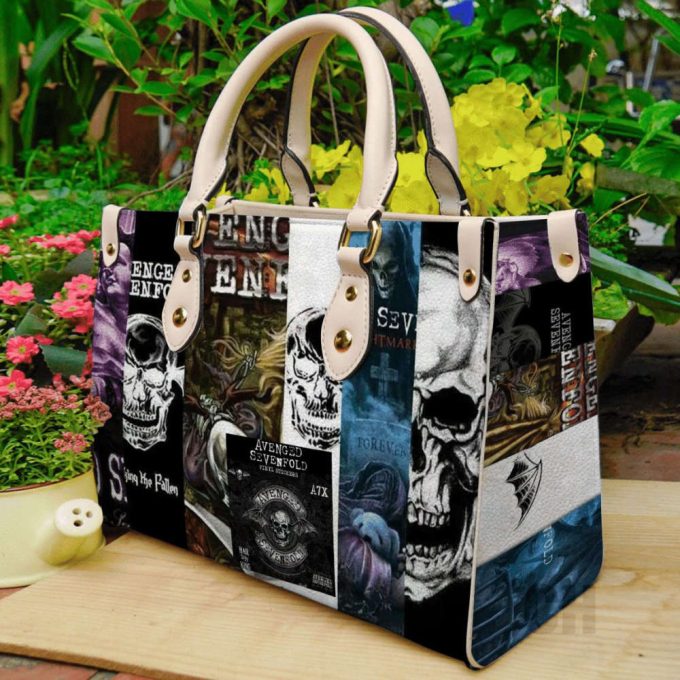 Avenged Sevenfold Leather Handbag For Women Gift 2