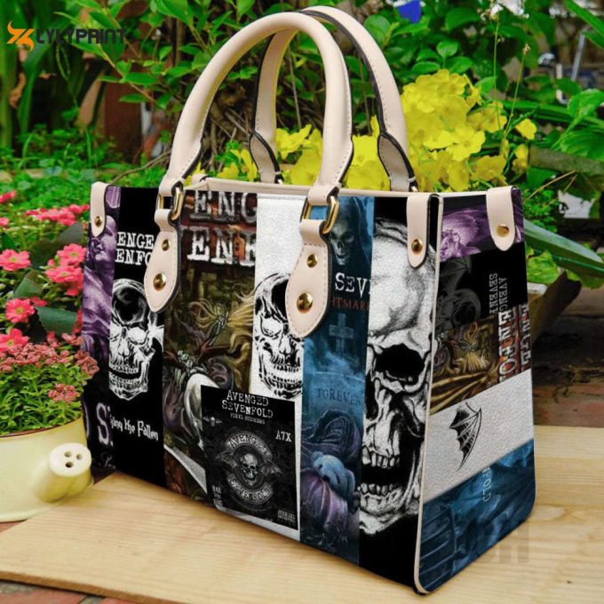 Avenged Sevenfold Leather Handbag For Women Gift 1