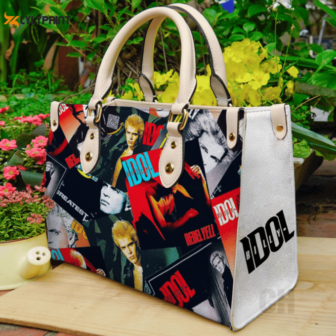 Billy Idol 2 Leather Handbag Gift For Women 1