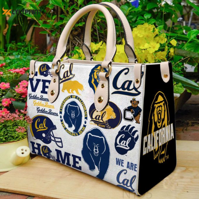 California Golden Bears Leather Handbag (2) 1