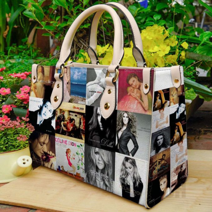 Celine Dion Leather Handbag Gift For Women 3