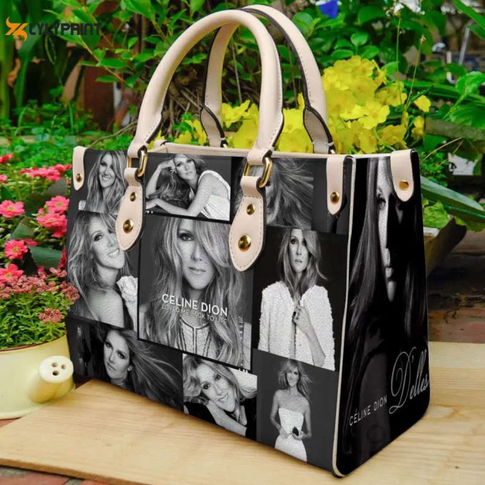 Celine Dion Leather Handbag Gift For Women 1