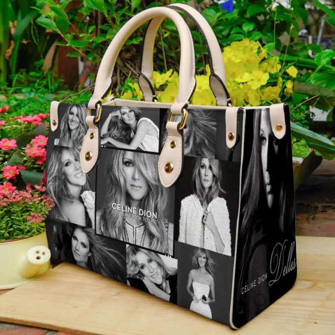 Celine Dion Leather Handbag Gift For Women 2