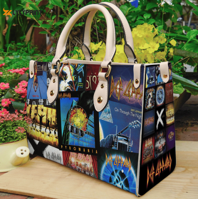 Def Leppard Leather Handbag Gift For Women 1