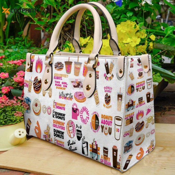 Dunkin Donuts Leather Handbag Gift For Women 1