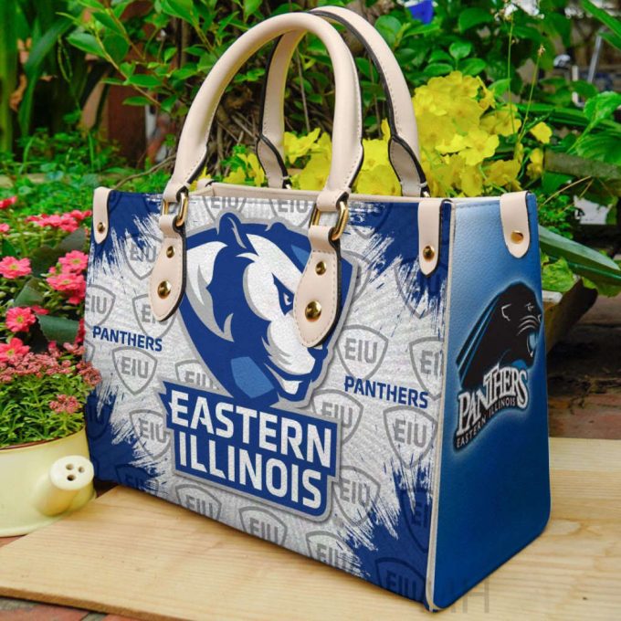 Eastern Illinois Panthers Leather Handbag Gift For Women 2