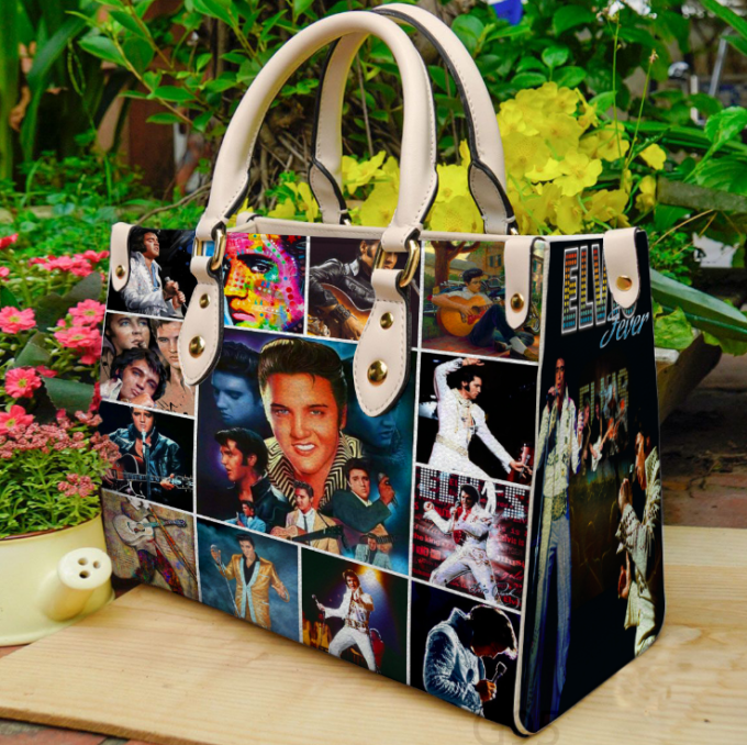 Elvis Presley 2 Leather Handbag Gift For Women 2