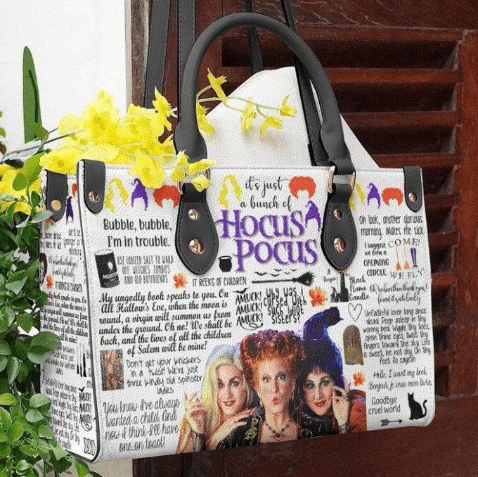 Hocus Pocus 1 Leather Handbag 2