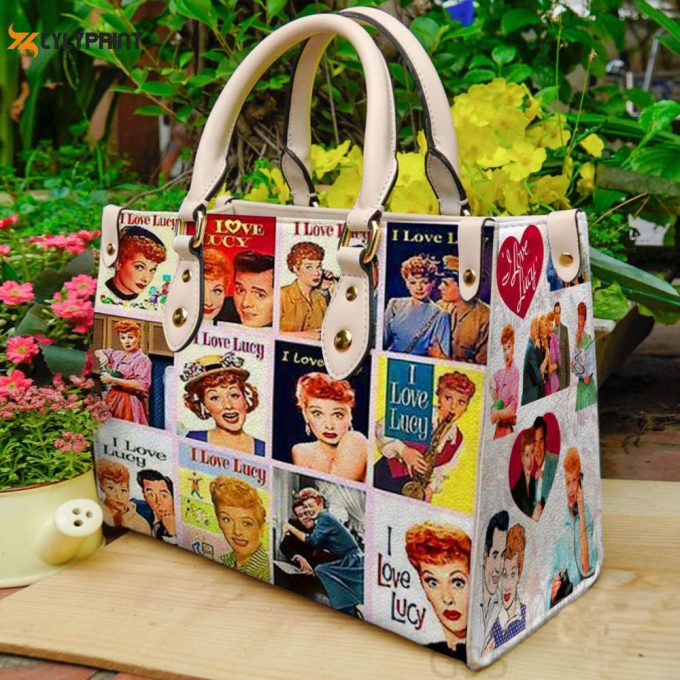 I Love Lucy Leather Handbag Gift For Women 1