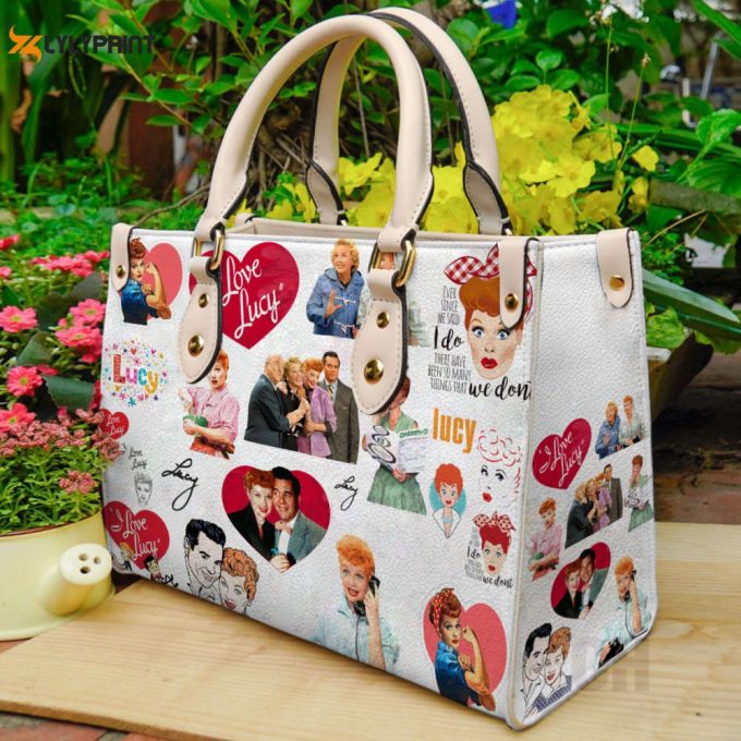 I Love Lucy Leather Handbag Gift For Women 1