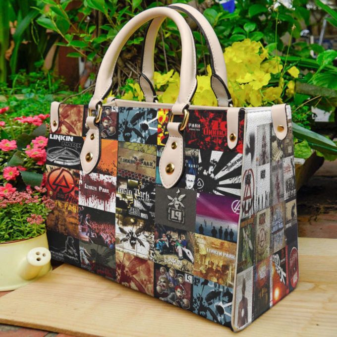 Linkin Park Leather Handbag For Women Gift 2