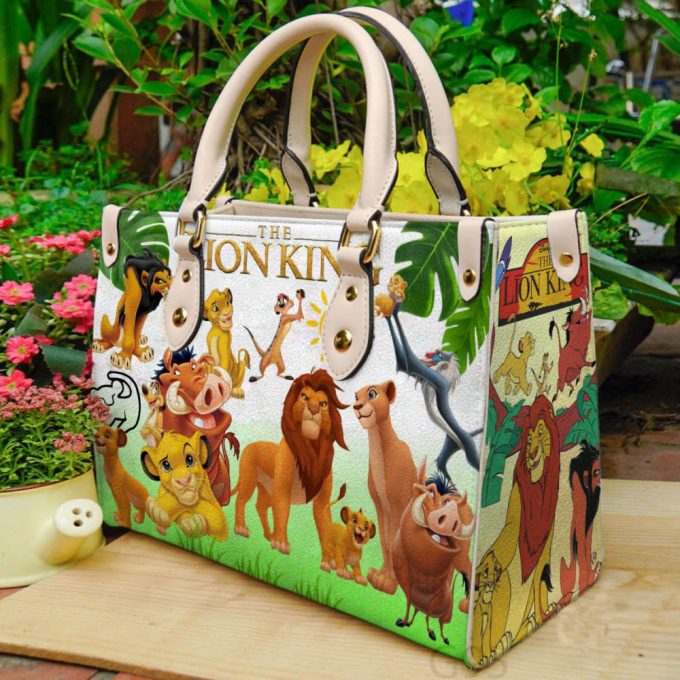 Lion King 1 Leather Handbag For Women Gift 3