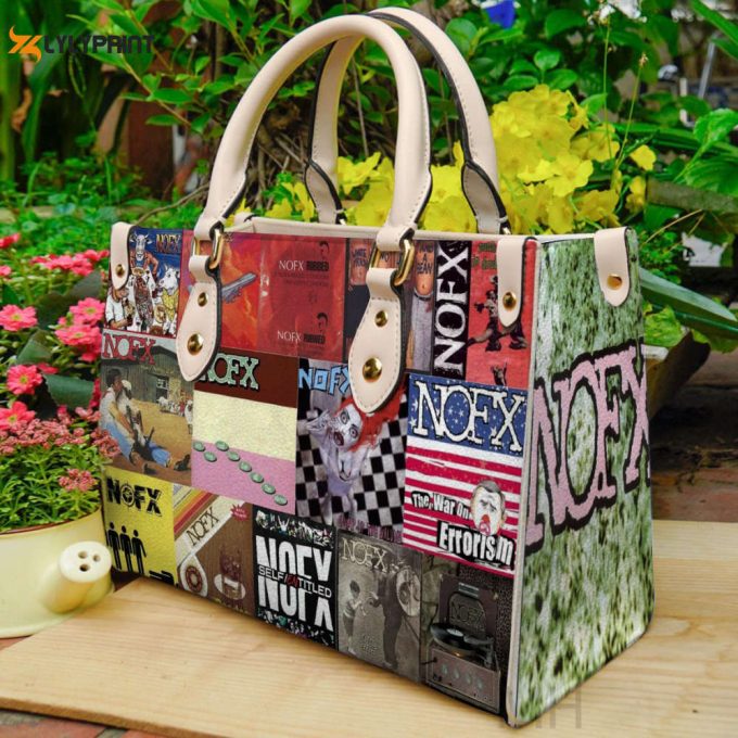 Nofx Leather Handbag Gift For Women 1