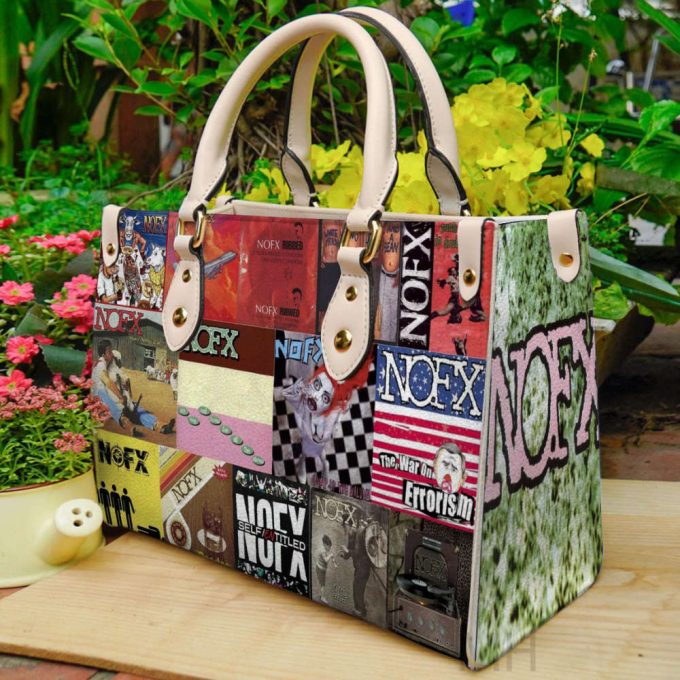Nofx Leather Handbag Gift For Women 2