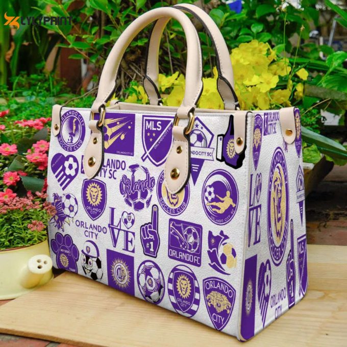 Orlando City Leather Handbag Gift For Women 1