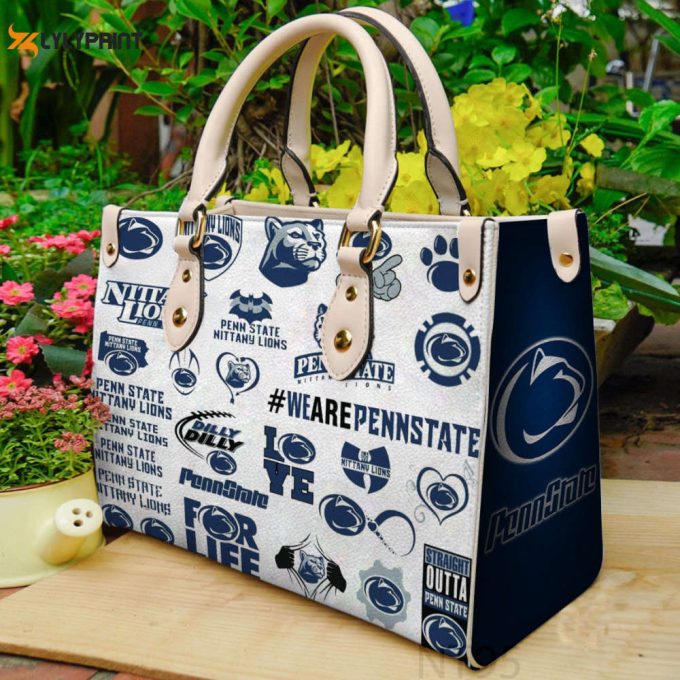 Penn State Nittany Lions Leather Handbag Gift For Women 1