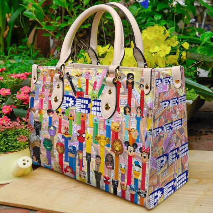 Pez Leather Handbag Gift For Women 2