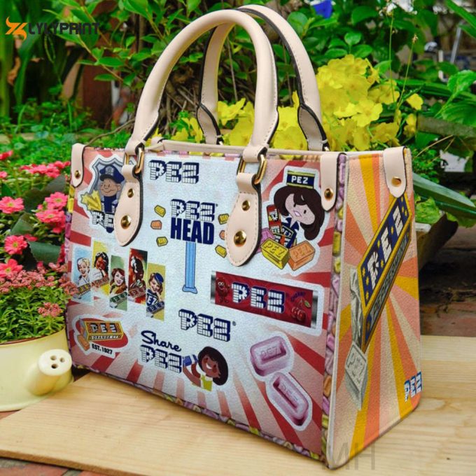Pez Leather Handbag Gift For Women W 1