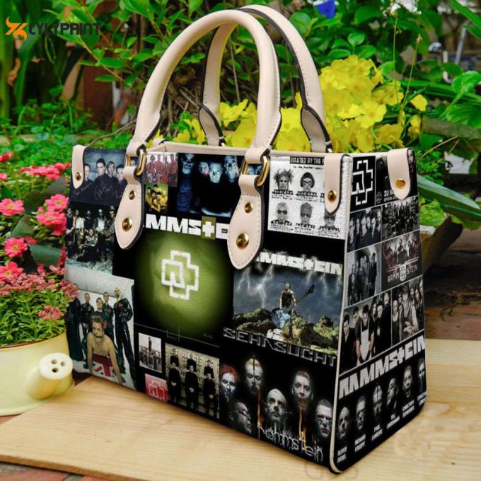Rammstein Leather Handbag Gift For Women 1