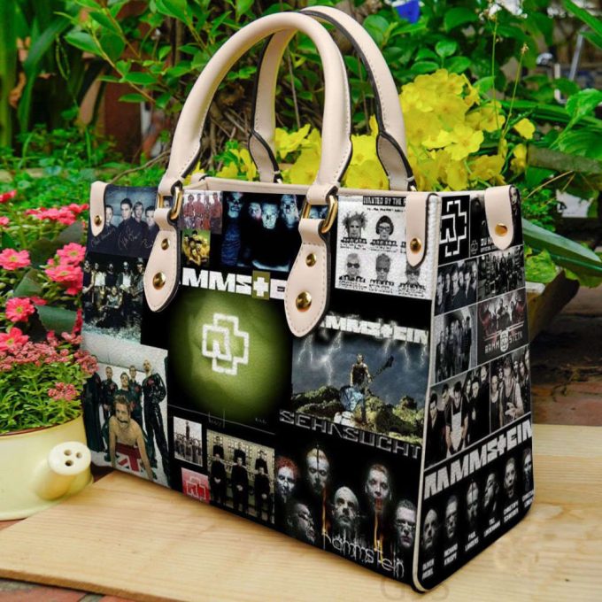 Rammstein Leather Handbag Gift For Women 3