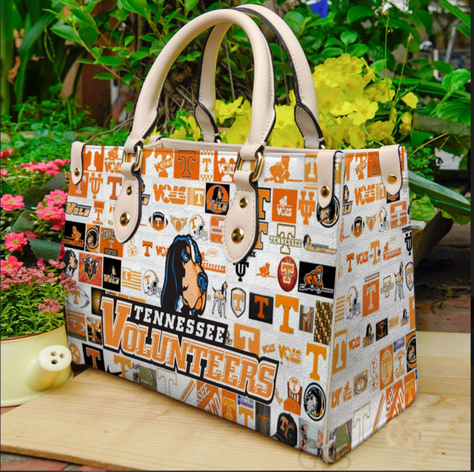 Tennessee Volunteers Leather Handbag For Women Gift 2