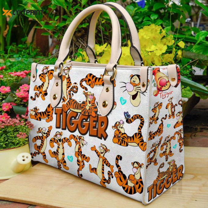 Tigger Winnie The Pooh Leather Handbag Gift For Women 1