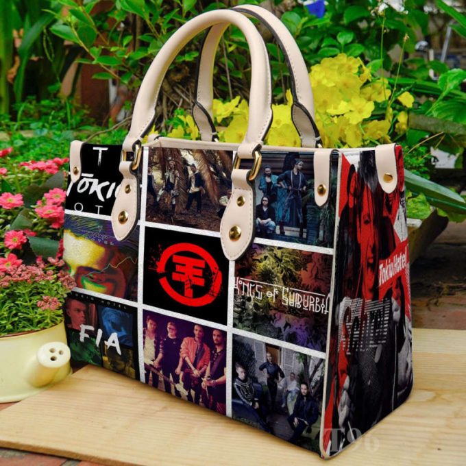 Tokio Hotel 1 Leather Handbag Gift For Women 3