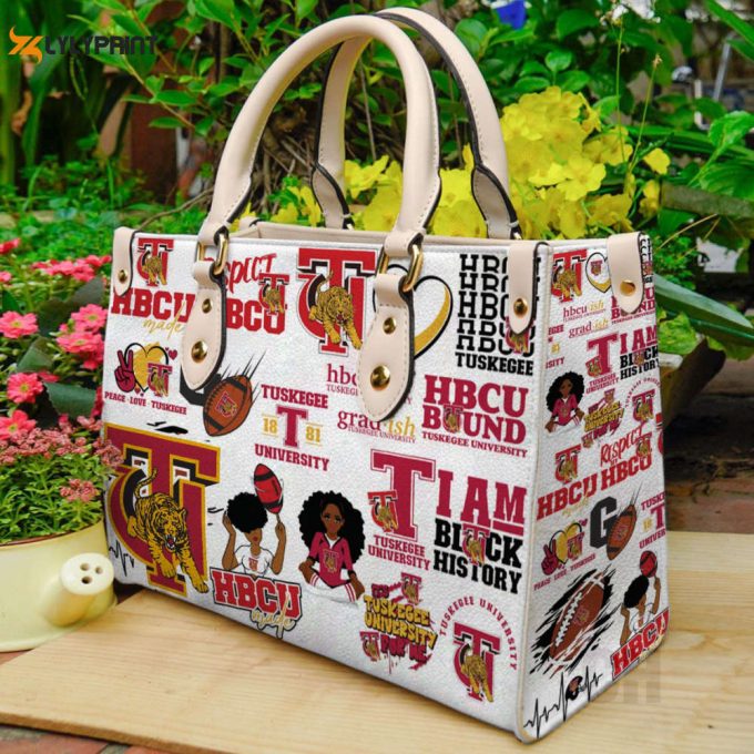 Tuskegee Golden Tigers Leather Handbag Gift For Women I 1