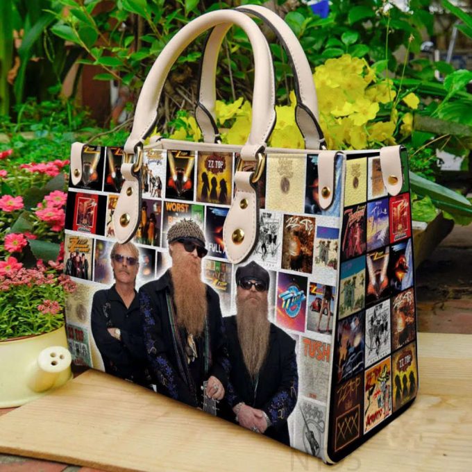 Zz Top 1 Leather Handbag For Women Gift 3
