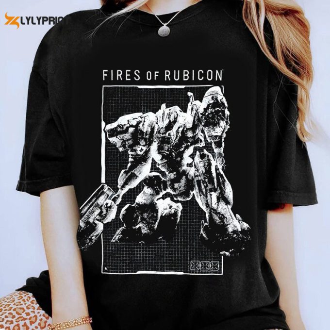 Armored Core Vi T-Shirt, Armored Core Vi Game Shirt, Armored Cores Seri Game Sweatshirt, Fires Of Rubicon Shirt, Game Gift Tee. 1