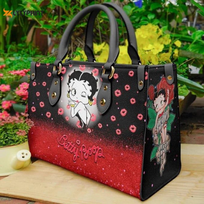 Betty Boop Leather Handbag Gift For Women 1