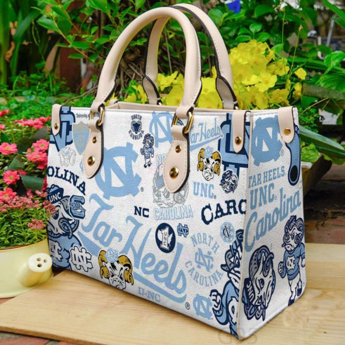 Carolina Tar Heels Leather Handbag For Women Gift 2