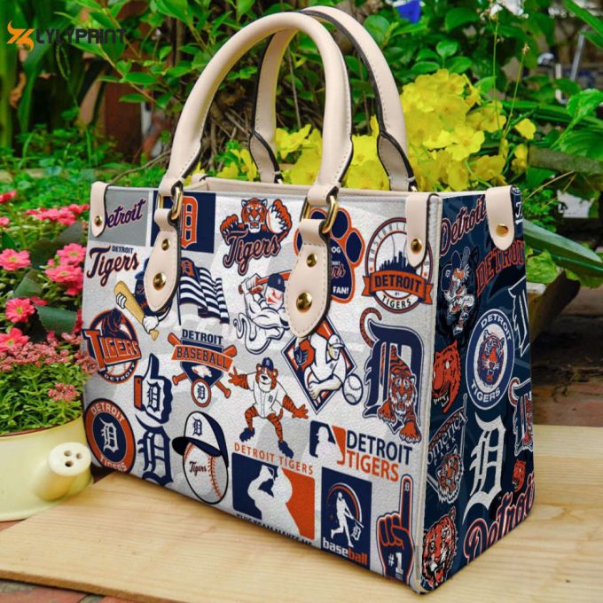 Detroit Tigers 1 Leather Handbag For Women Gift 1