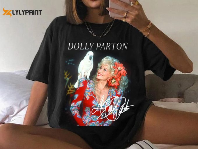 Dolly T-Shirt For Music Festivals, Dolly Parton Vintage Shirt, Oversized Dolly Shirt For Country Music Fans. 1