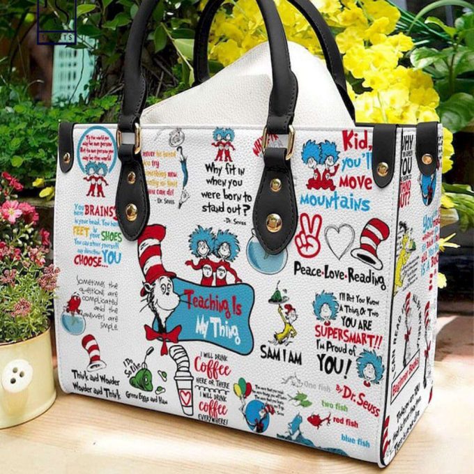 Dr. Seuss Leather Handbag For Women Gift 2