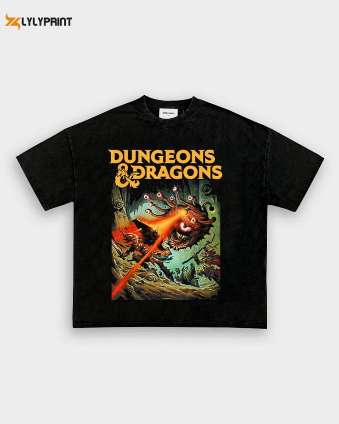 Dungeons &Amp;Amp; Dragons Strike The Beholder T-Shirt, Dungeon Master Shirt, Baldurs Gate 3 Shirt, Gamer Gifts For Men 1