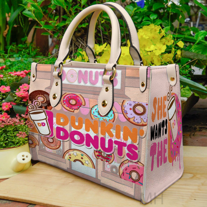 Dunkin Donuts 1 Leather Handbag 1 2