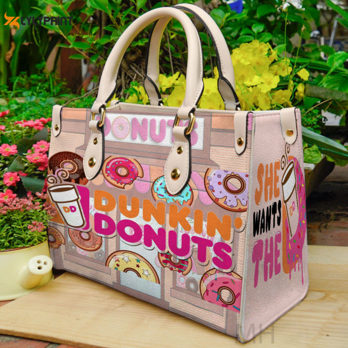 Dunkin Donuts 1 Leather Handbag 1 1