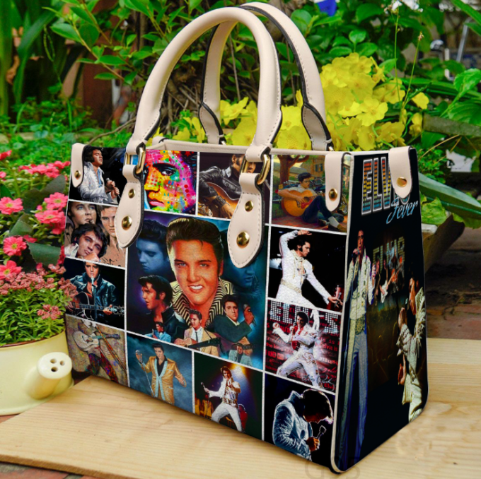 Elvis Presley Leather Handbag For Women Gift 2