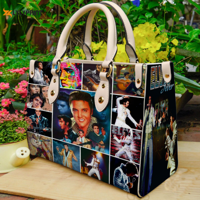 Elvis Presley Leather Handbag For Women Gift 1