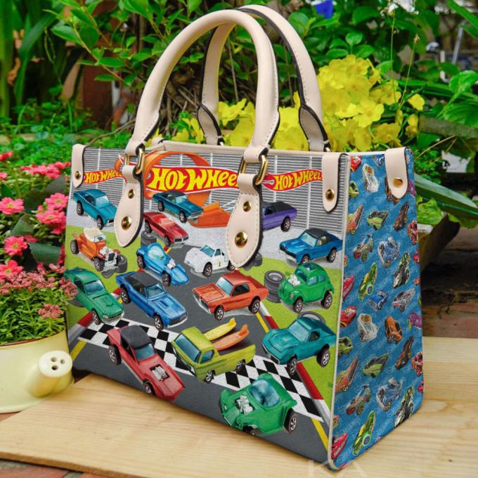 Hot Wheels Leather Handbag For Women Gift 2