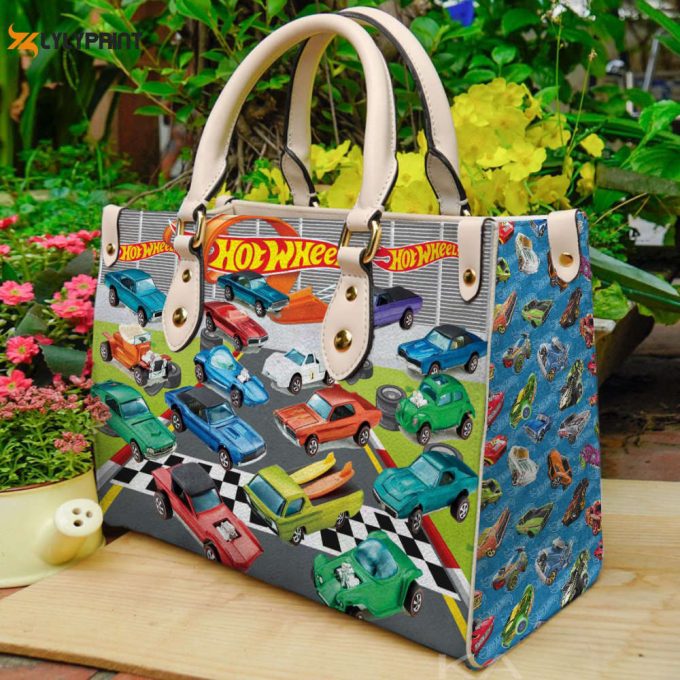 Hot Wheels Leather Handbag For Women Gift 1