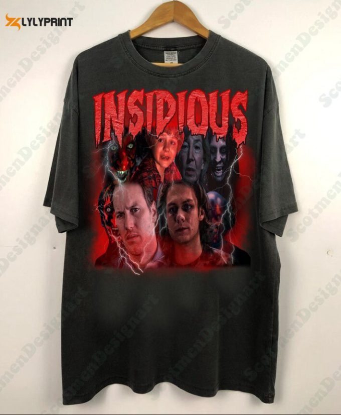 Insidious Movie Shirt, Insidious Horror V1 Movies Shirt, Horor Movie Vintage Unisex Fan Gift Movie 1