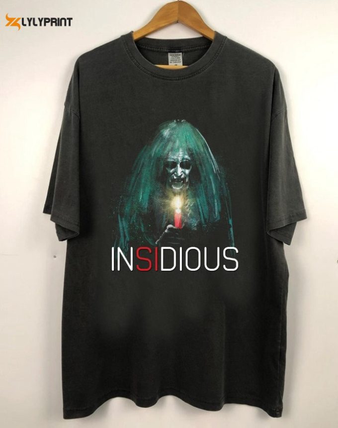 Insidious Soft T-Shirt, Insidious Movie Poster Shirt, Gift For Her, Gift For Him, Horror Movie Fan Gift, Horror Movie Graphic Tee. 1