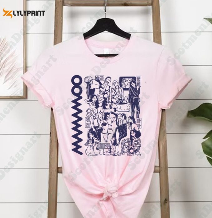 Mamamoo My Con World Tour Shirt, Mamamoo Tour 2023, Mamamoo Retro Vintage Shirtmamamoo Retro Vintage Shirt 1