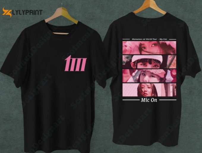 Mamamoo V2 Kpop Shirt, My Con Tour Vintage Sweatshirt, Mamamoo My Con Tour Shirt, Kpop Tour Shirt, Kpop Merch Shirt 1