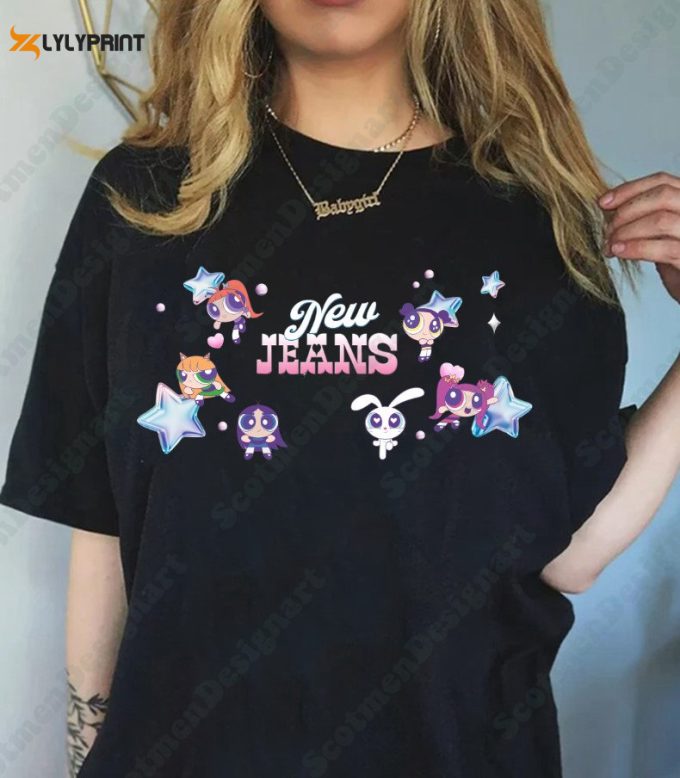 Newjeans 2Nd Ep Tshirt, Time To Newjeans Shirt,Newjeans Don'T Be Blue Shirt, New Jeans Bunnies, Danielle, Haerin, Hyein, Minji, Hanni 1