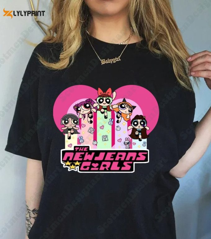 Newjeans Album Shirt, Newjeans Get Up Shirt, Newjeans Bunny Shirt, Newjeans Hype Boy Gift Minji Hanni Danielle Haerin Hyein 1