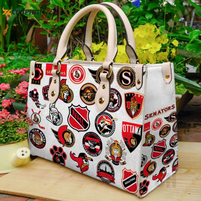 Ottawa Senators Leather Handbag For Women Gift 1