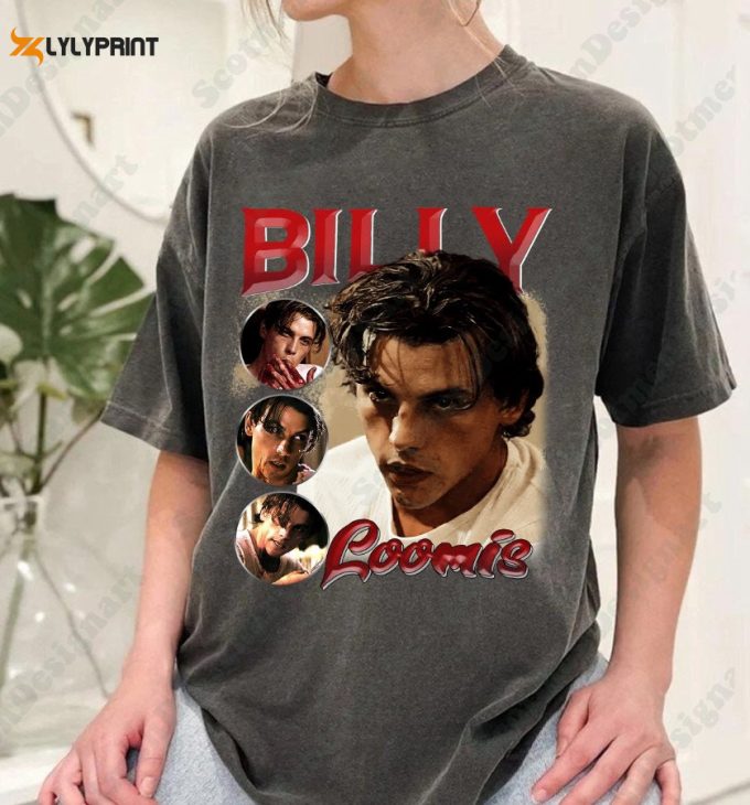 Retro Scream Billy Loomis Shirt -Billy Loomis Sweatshirt,Lets Watch Scary Movies Shirt, Kill3R Fan T-Shirt Sidney Actress, Stu Matcher 1